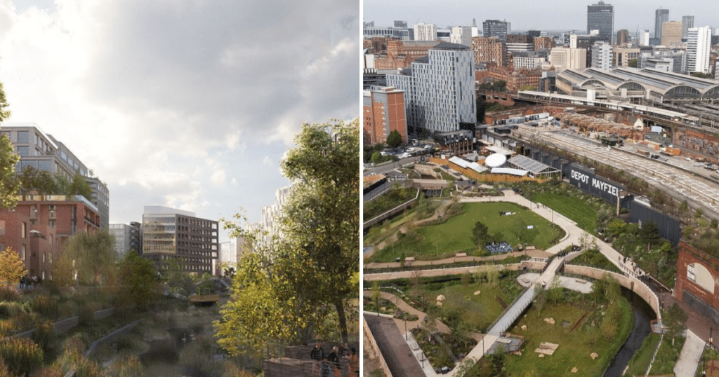 Mayfield Park Is Manchester City Centre’s Only New Urban Park Created In Over 100 Years