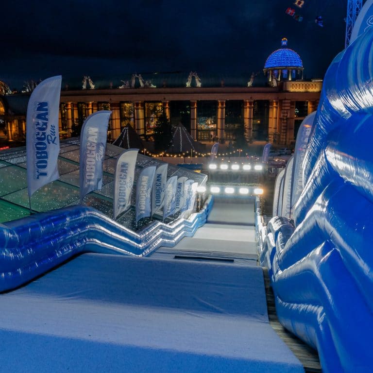 A Festive 'Tinsel Town' With Ice Skating & The UK's Longest Toboggan