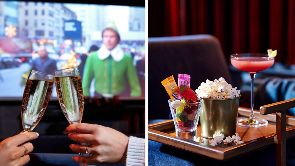 This Glittering Manchester Hotel Is Hosting A Month Of Christmas Cinema Screenings With Cocktails & Treats