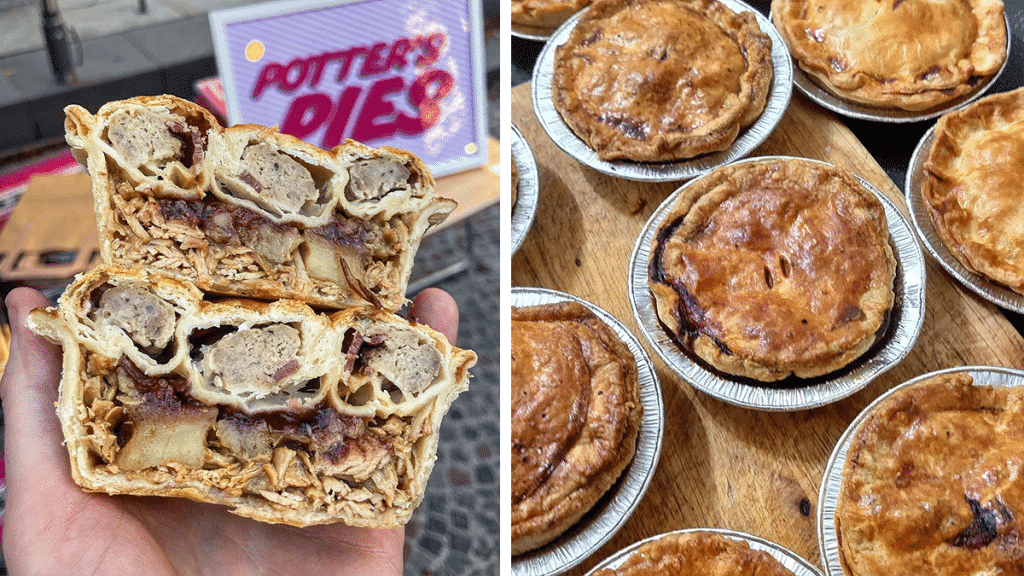 This Manc Bakery Has Created A Christmas Dinner Pie With A Pigs In Blankets Sausage Roll Top