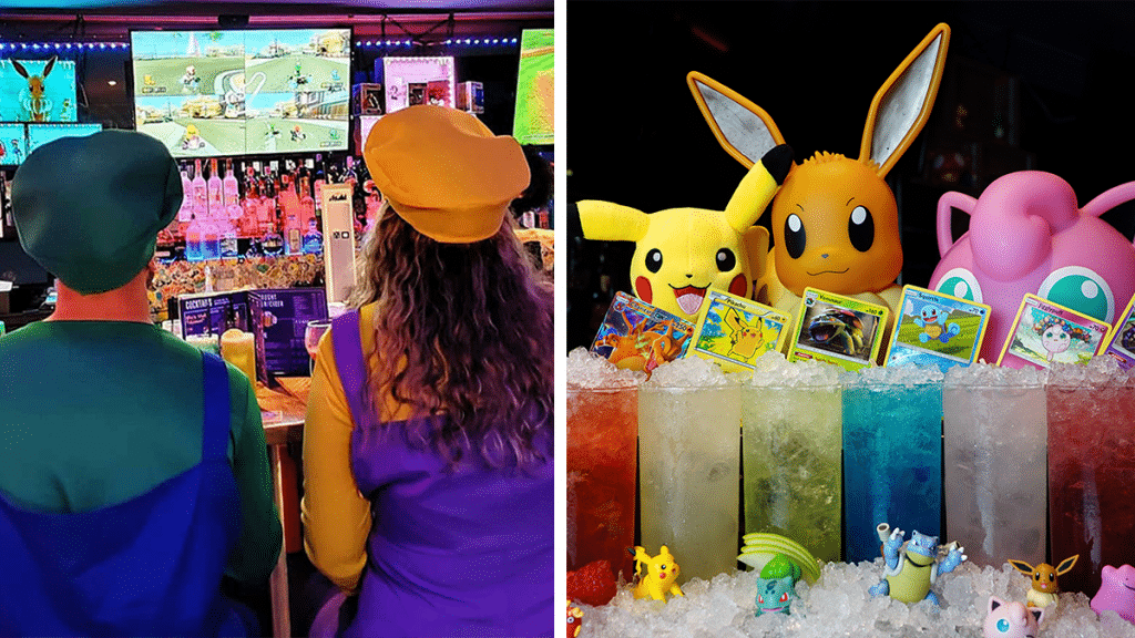The Fun Northern Quarter Gaming Bar With Pokemon Cocktails & Tons Of Retro Games