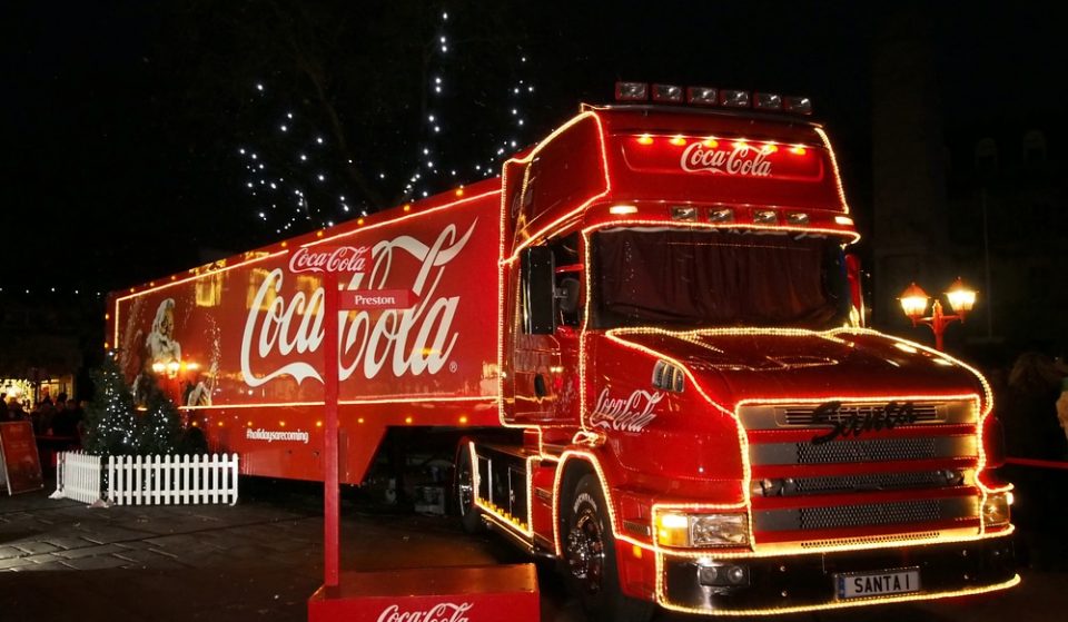 Coca-Cola’s Christmas Truck Is Heading To Manchester This Winter As Part Of Its Festive Tour