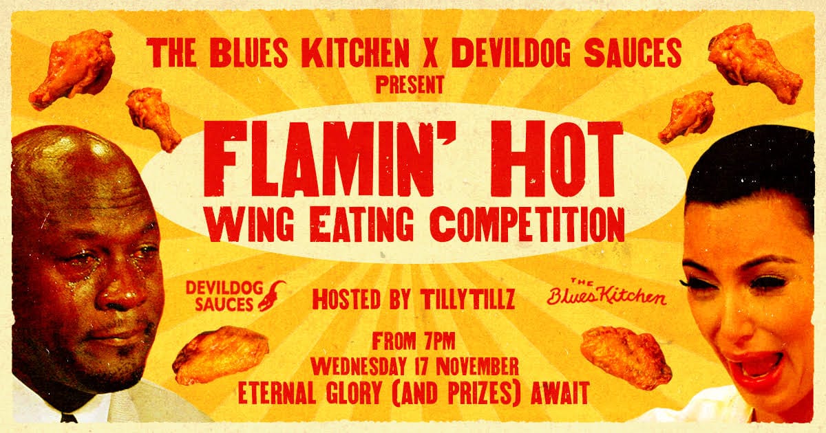 hot wings blues kitchen devil dog sauces