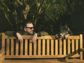 Netflix & Ricky Gervais Have Donated An ‘After Life’ Mental Health Bench To This Manchester Park