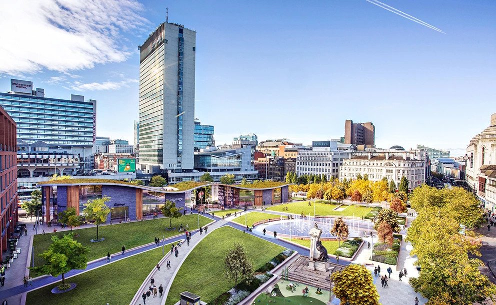 First Look At What Piccadilly Gardens Could Look Like Under New Development Plans