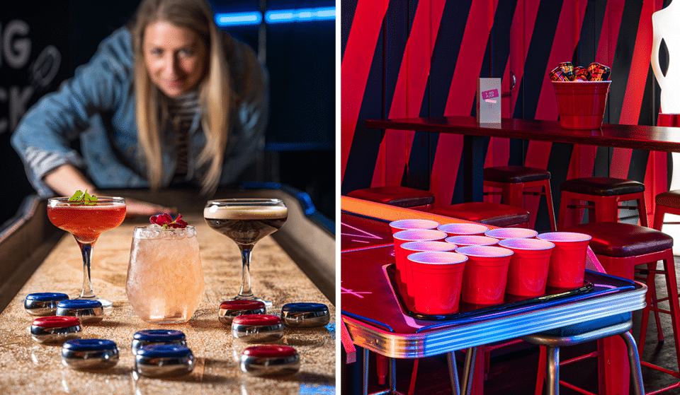 Enjoy A Game Of Prosecco Pong, Shuffleboard & Beer Towers At This Pop-Up Party In Manchester
