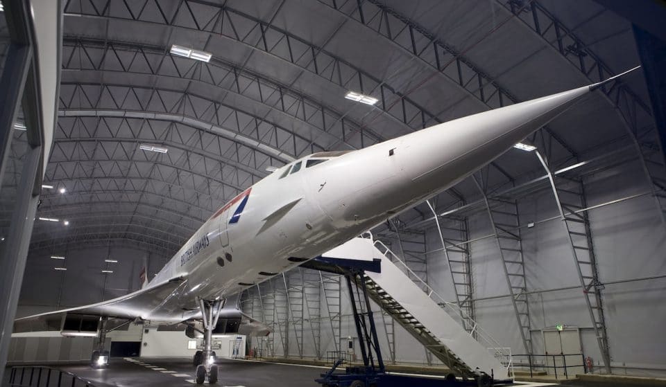 Party Under The Wings Of A Concorde At A House Music Event Coming To Manchester