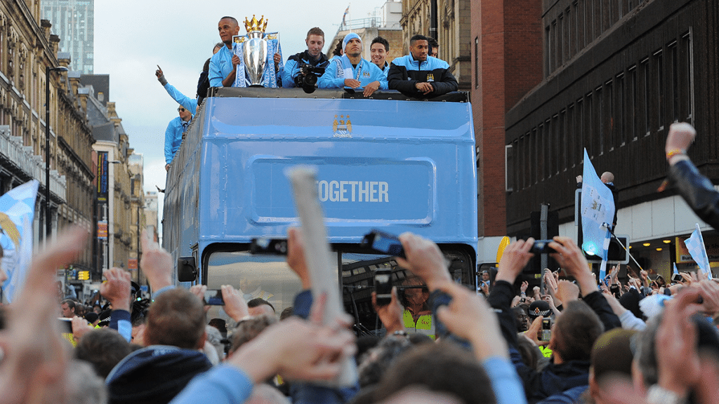 Manchester City Will Host An Open-Top Bus Parade Today In Celebration Of Their Premier League Win