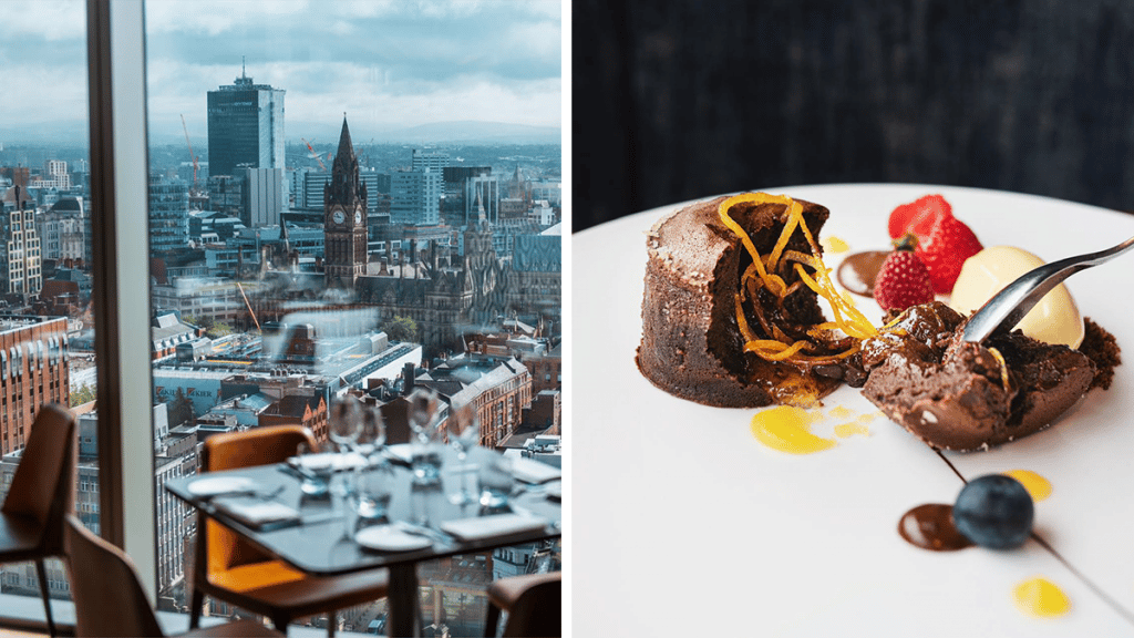 You Can Now Enjoy A Four-Course Chocolate-Themed Menu In The Sky At Manchester’s Highest Restaurant
