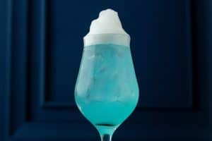 blue-cocktail-with-foam-on-top