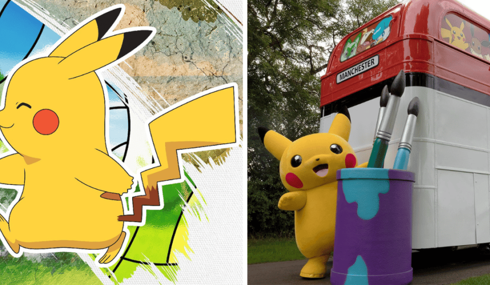 A Pokémon Bus Is Bringing Pikachu To Manchester’s Trafford Centre For A Special Treasure Hunt Art Trail