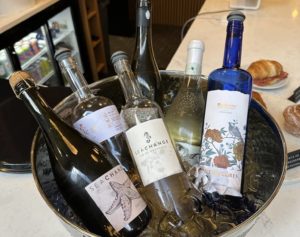 selection-of-bottles-of-wine-in-large-bowl-of-ice-at-provence-manchester
