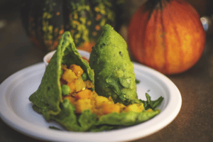 bundobust-pumpkin-filled-samosas-halloween-food-and-drink-manchester