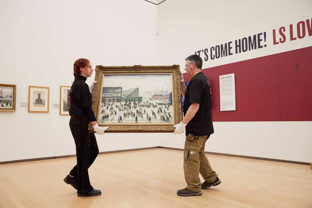 lowry-going-to-the-match-painting-best-exhibitions-winter-manchester