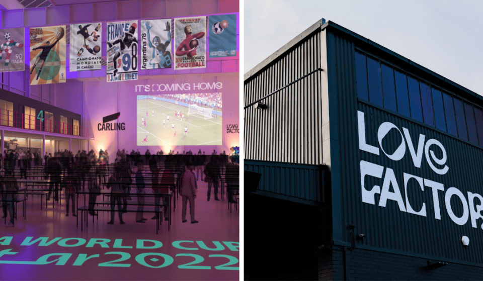 Manchester’s New, Multi-Use Cultural Destination Love Factory Is Hosting An Immersive World Cup Experience