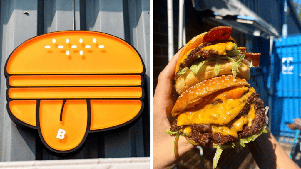 burgerism-sign-new-opening-stockport-manchester-two-burgers-in-hands