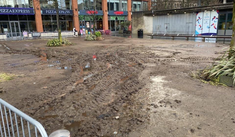 Council Confirms Manchester Christmas Markets Will Not Return To Piccadilly Gardens As Area Resembles ‘Mud Bath’