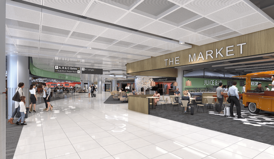 Manchester Airport Reveals Plans To Open A Champagne Bar And Food Hall At Terminal 2