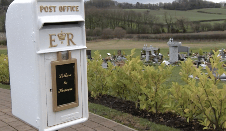 You Can Now Find A ‘Postbox To Heaven’ At This Greater Manchester Cemetery
