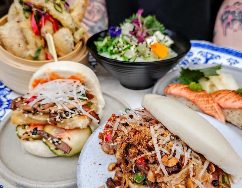 cottonopolis-manchester-express-menu-with-bao-buns-and-sushi-march-food-offers