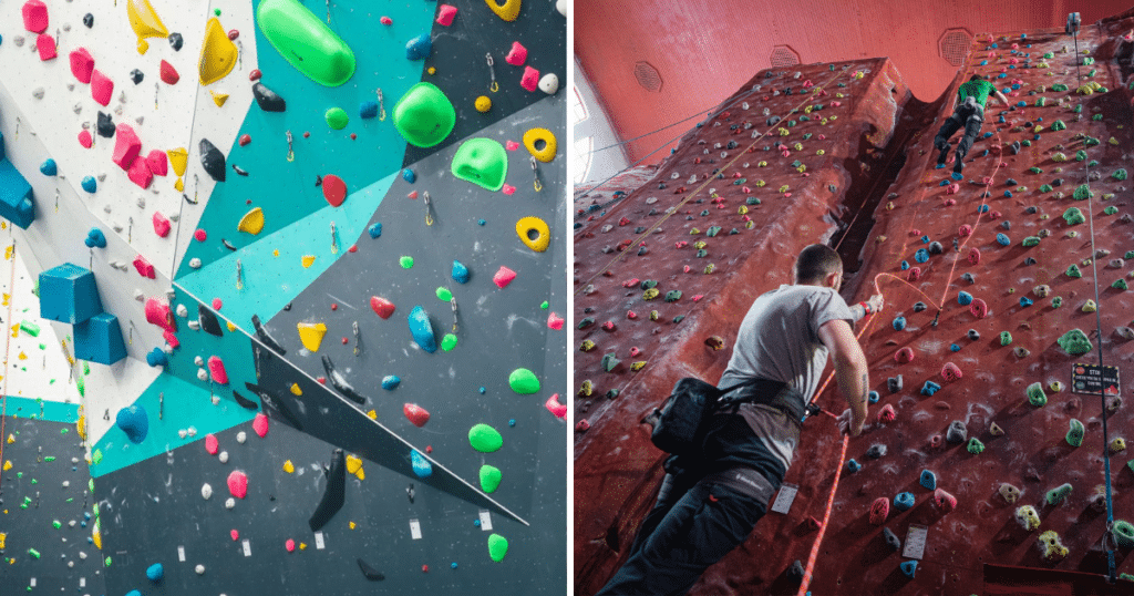 rock-climbing-walls-manchester-person-belaying