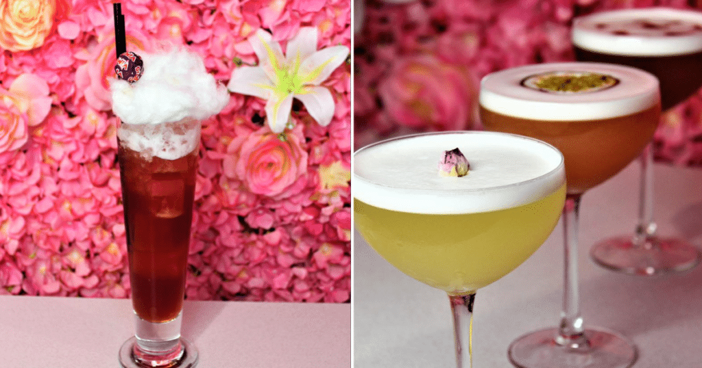 juicy-vimto-cocktail-with-candy-floss-on-top-trio-of-cocktails-in-row-at-oh-you-pretty-things
