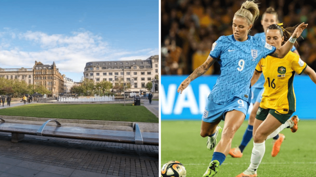 piccadilly-gardens-rachel-daly-england-womens-football-world-cup-final-manchester