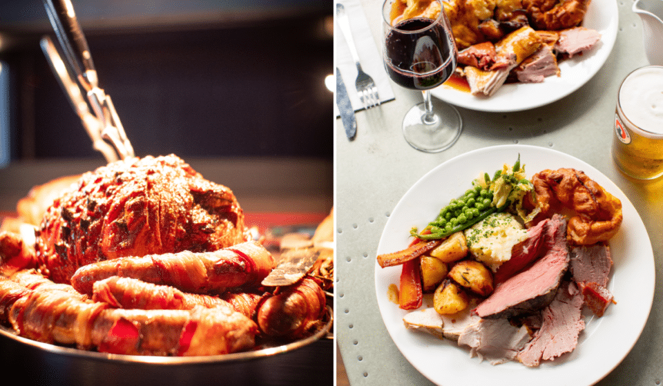 Tuck Into Giant Pigs In Blankets & Unlimited Cauliflower Cheese At Manchester’s First City Centre Carvery