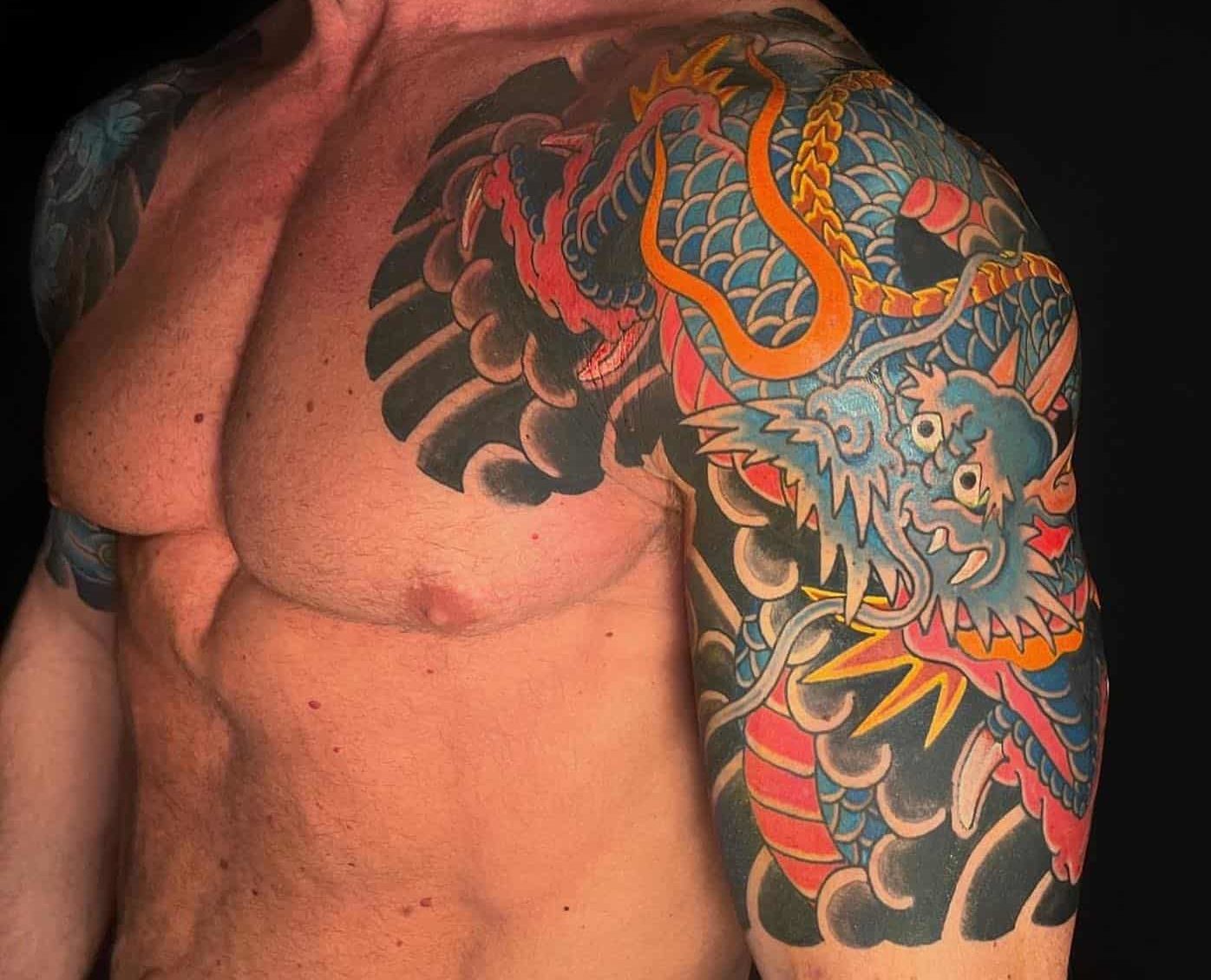 rain-city-tattoo-bright-chinese-dragon-shoulder