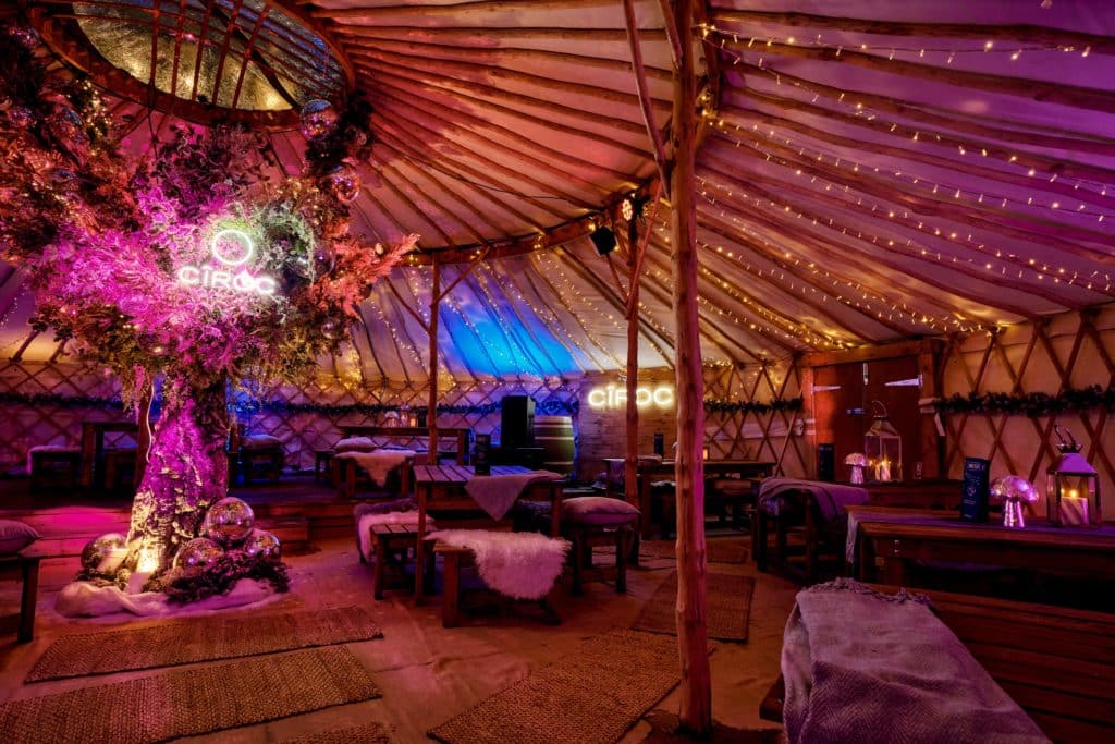disco-ski-yurt-interior-lawn-club