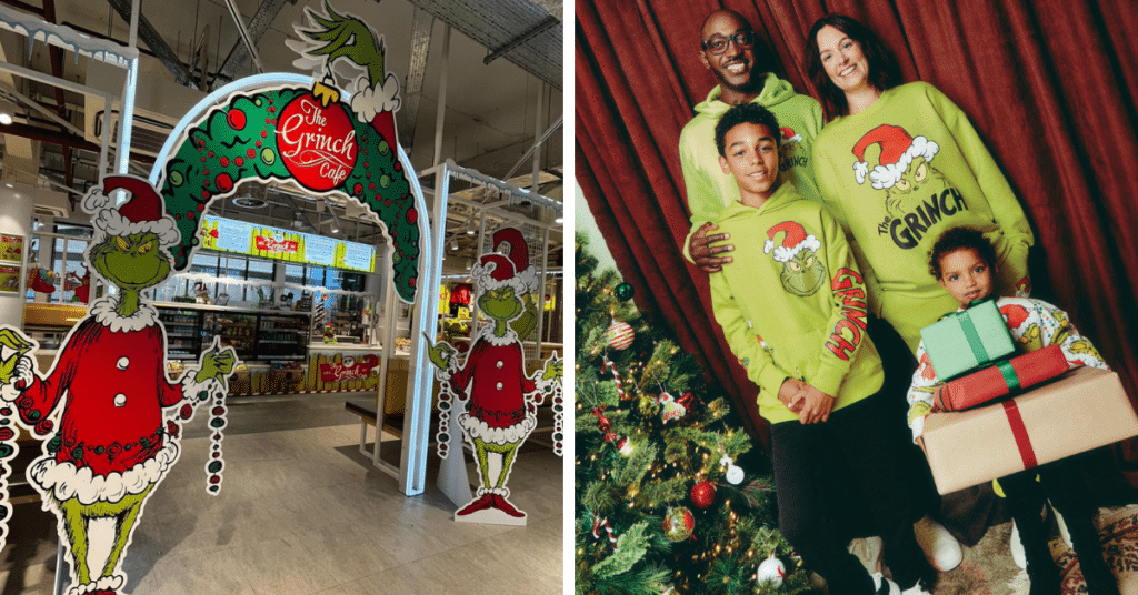 the-grinch-cafe-primark-entrance-grinch-collection