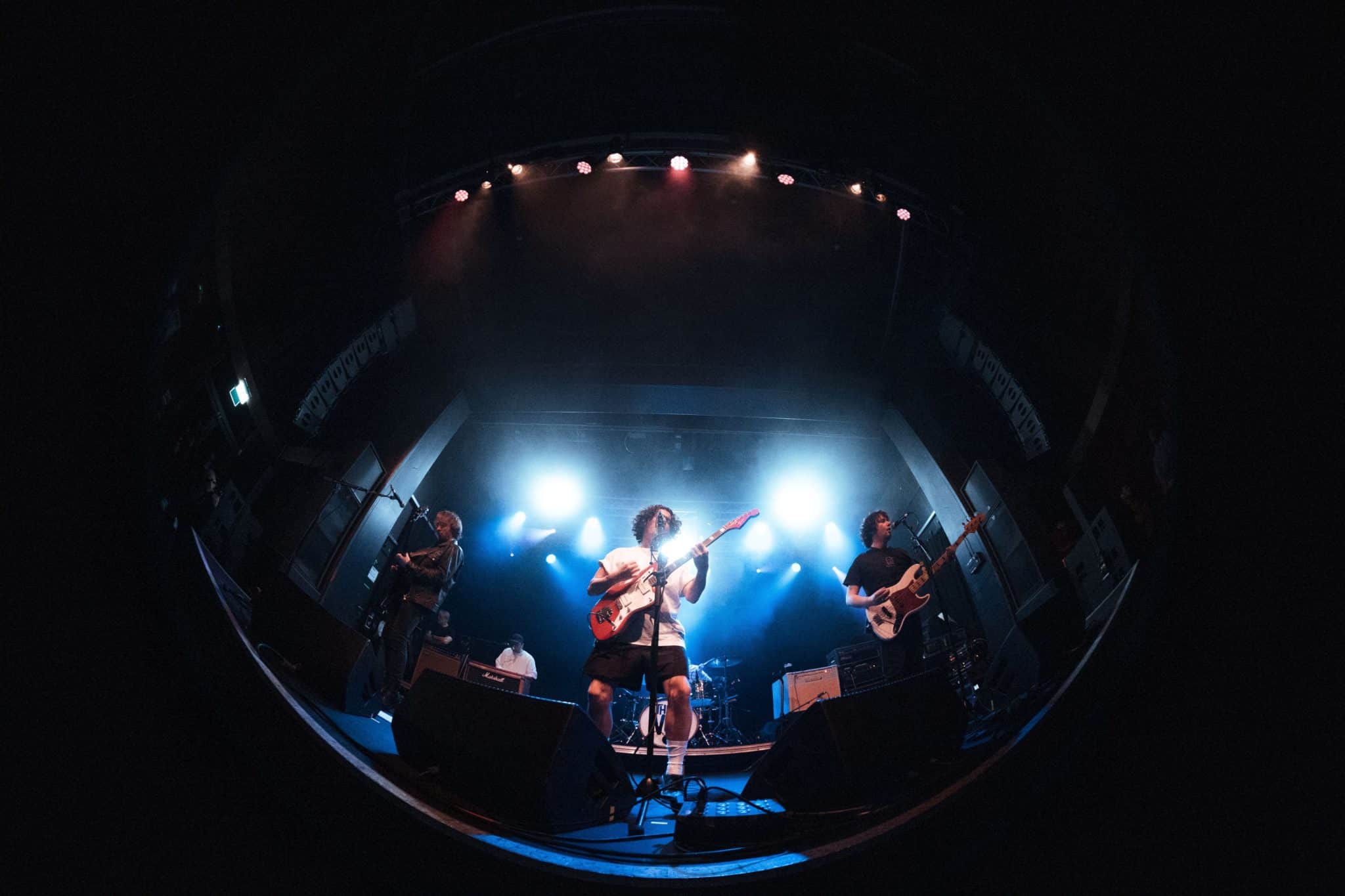 the-view-band-fish-eye-on-stage