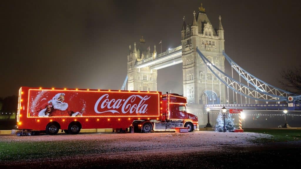 coca-cola-truck-parked-in-london-will-visit-manchester